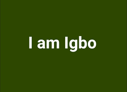 I am Igbo