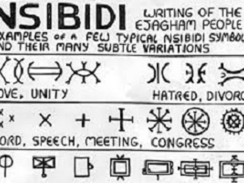NSIBIDI: Ancient Igbo communication system and the origin of today’s Igbo Alphabets