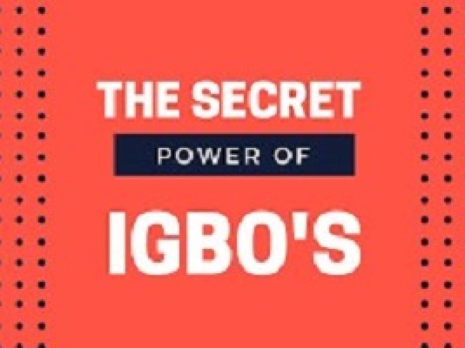 The Igbo Apprenticeship system is an all-in-one informal education system
